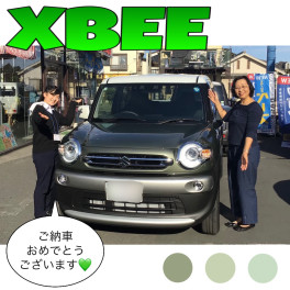 新型クロスビー！！御納車式でした♫